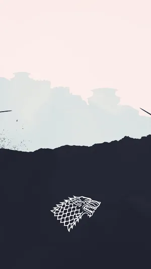 Simple Bw House Stark Phone Wallpaper