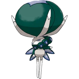 Simple Calyrex Pokemon 2d Illustration Wallpaper