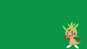 Simple Chespin Pokemon Wallpaper