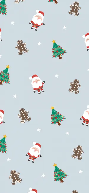 Simple Cute Christmas Iphone Christmas Icons Wallpaper