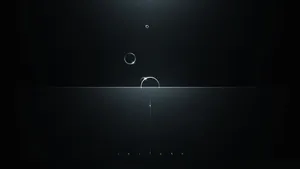 Simple Desktop Bubbles Wallpaper