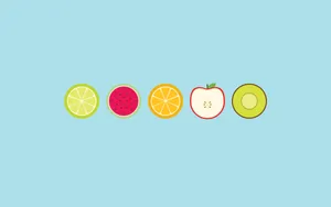 Simple Desktop Fruits Wallpaper