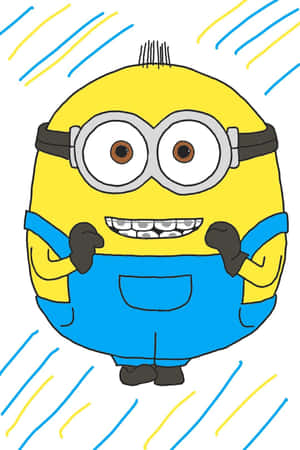 Simple Drawing Minion Pfp Wallpaper