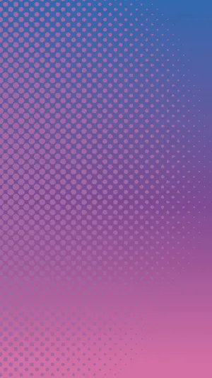 Simple Gradient Geometric Dots Phone Wallpaper