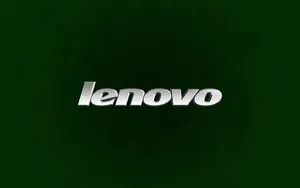 Simple Green Logo Lenovo Official Wallpaper