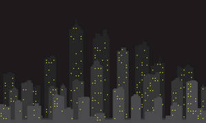 Simple Hd City Lights Wallpaper