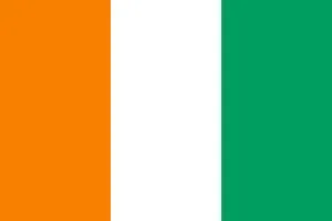 Simple Ivory Coast Flag Wallpaper