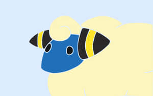 Simple Mareep Art Wallpaper