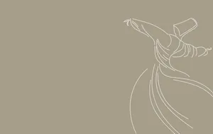 Simple Minimalist Woman Dancing Wallpaper