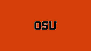 Simple Osu Oregon State University Orange Wallpaper