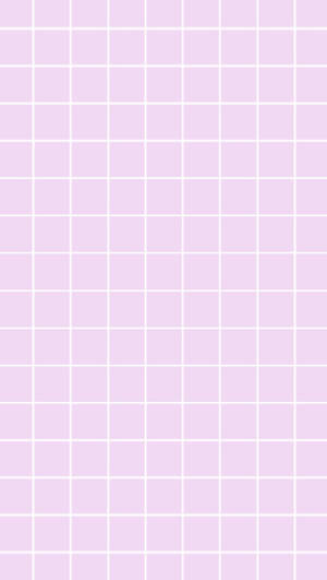 Simple Pink And White Grid Aesthetic Wallpaper