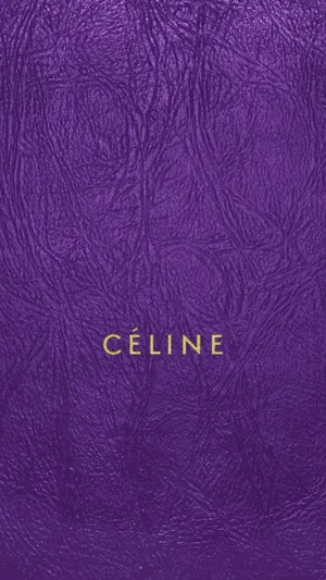 Simple Purple Leather Celine Wallpaper