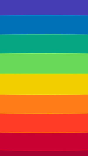 Simple Rainbow Lgbt Phone Wallpaper