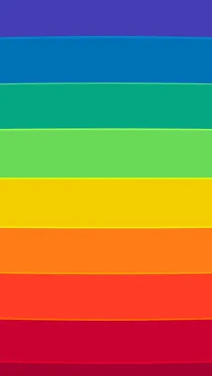 Simple Rainbow Lgbt Phone Wallpaper