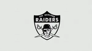 Simple Retro The Oakland Raiders Logo Wallpaper
