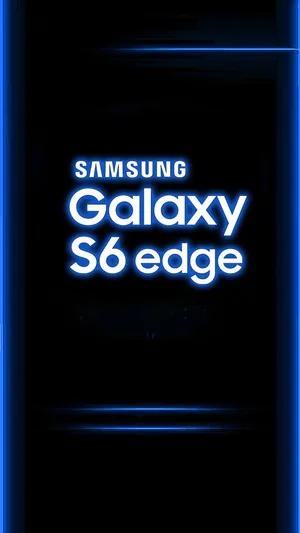 Simple Samsung Galaxy S6 Edge Logo Wallpaper
