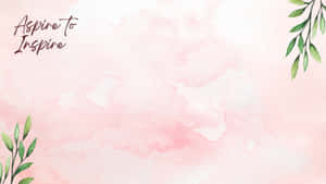 Simple Spring Pink Background Wallpaper