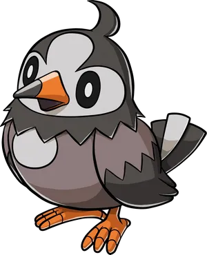 Simple Starly Wallpaper