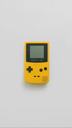 Simple Yellow Game Boy Color Wallpaper