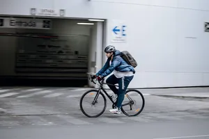 Simple Yet Stylish Navy Blue Jacket Wallpaper