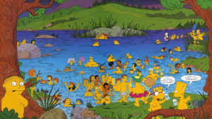 Simpsons Pc: Now You Can Enjoy A World Of Simpsons-themed Computing Wallpaper