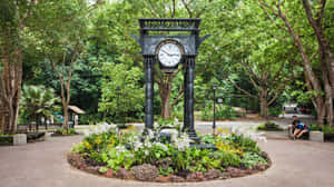 Singapore_ Botanic_ Gardens_ Clock_ Tower Wallpaper