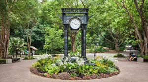 Singapore_ Botanic_ Gardens_ Clock_ Tower Wallpaper