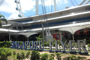 Singapore_ Flyer_ Entrance_ View Wallpaper