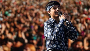 Singer Performingat Concert Wallpaper