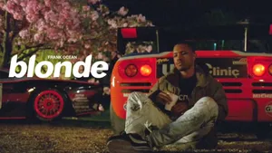 Singer-songwriter Frank Ocean Surrounded By Technology Wallpaper