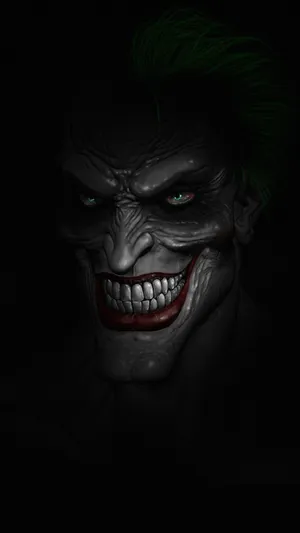 Sinister Smile Of The Dark Joker Wallpaper