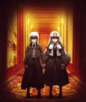 Sinister Twins From Black Lagoon Anime Series Wallpaper