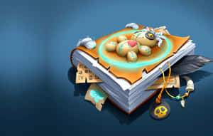 Sinister Voodoo Dolls Gathering Wallpaper