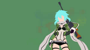 Sinon - The Last Hope Of Virtual Reality Wallpaper