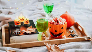 “sip These Spooky Halloween Cocktails To Get In The Spirit!” Wallpaper