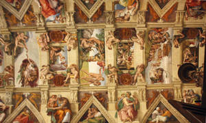 Sistine Chapel Economy Of Space Wallpaper