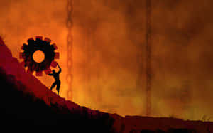 Sisyphus_ Eternal_ Struggle Wallpaper