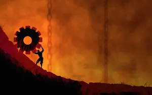 Sisyphus_ Eternal_ Struggle Wallpaper