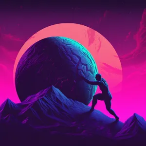 Sisyphus_ Eternal_ Struggle Wallpaper