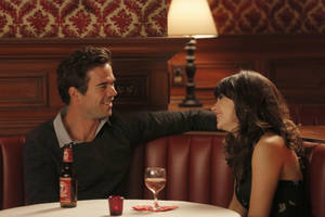 Sitcom New Girl Where Sam And Jessica Wallpaper