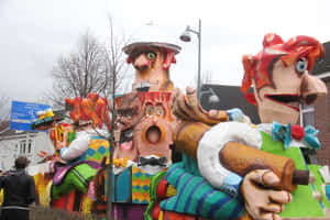 Sittard Carnival Floats Wallpaper