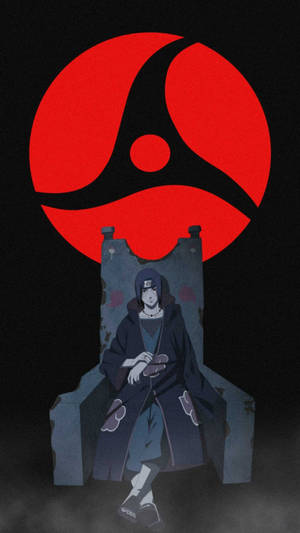 Sitting Itachi Uchiha Wallpaper