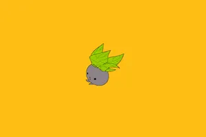 Sitting Oddish Wallpaper