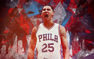 Sixers Player Roaring Wallpaper