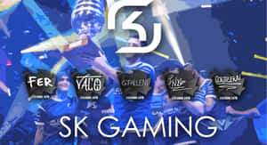 Sk Gaming In Action Wallpaper