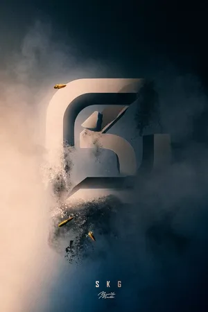 Sk Gaming Logo On A Gamer Phone Wallpaper