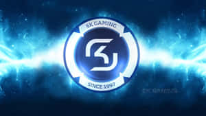 Sk Gaming Team In Action At An Esports Event. Wallpaper