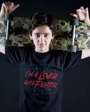 Skateboard Lover Portrait Wallpaper