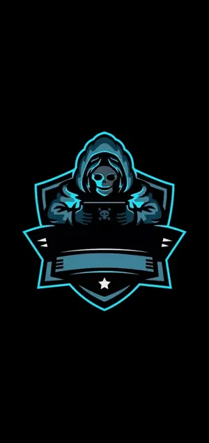 Skeleton Hoodie Gamer Logo Wallpaper