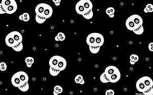 Skeleton? More Like Skeleton Cutie! Wallpaper